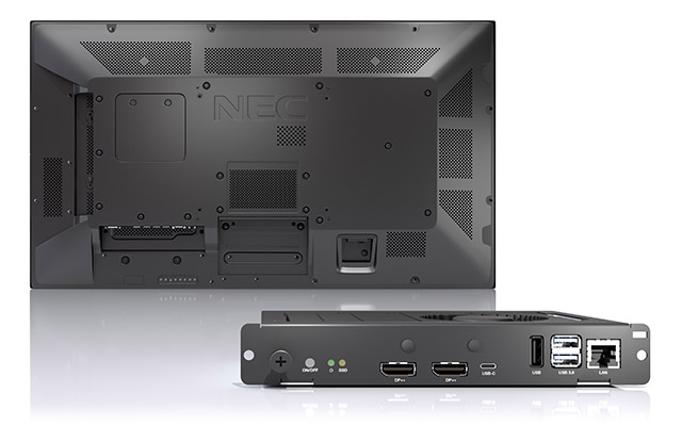 NEC Display Solutions präsentiert neue Slot-in-PCs für Signage-Anwendungen